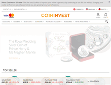 Tablet Screenshot of coininvest.com